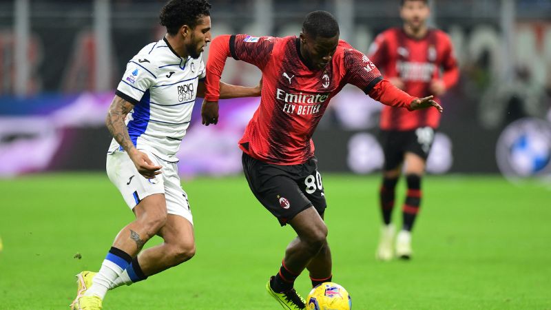 Bảng tỷ lệ kèo trận AC Milan vs Atalanta